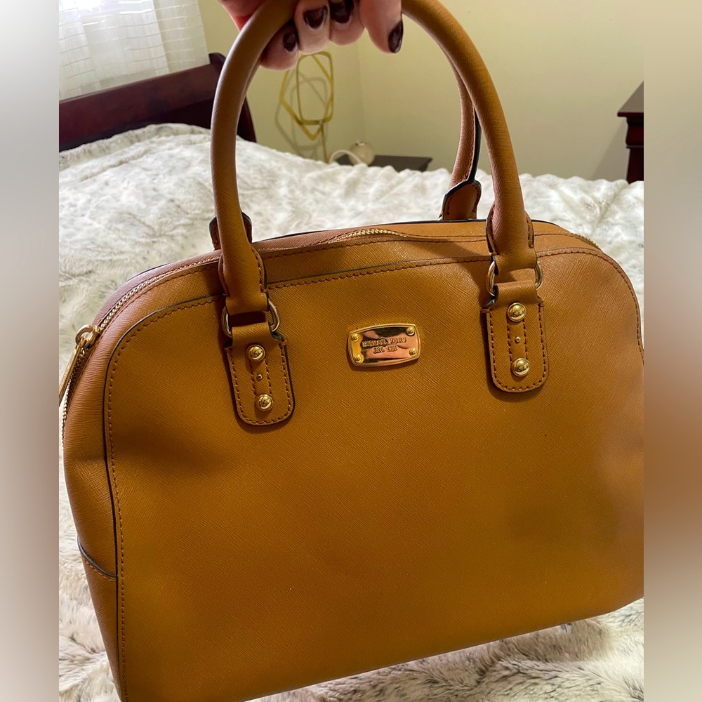 Brown Michael Kors Duffel